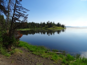 Landschaft Kultur-Yellowstone Lake          