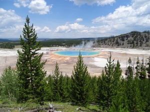 Landschaft Kultur-YellowstoneNP-Grand Prismatic Basin        